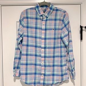 Vineyard Vines boys button down size S (8-10)